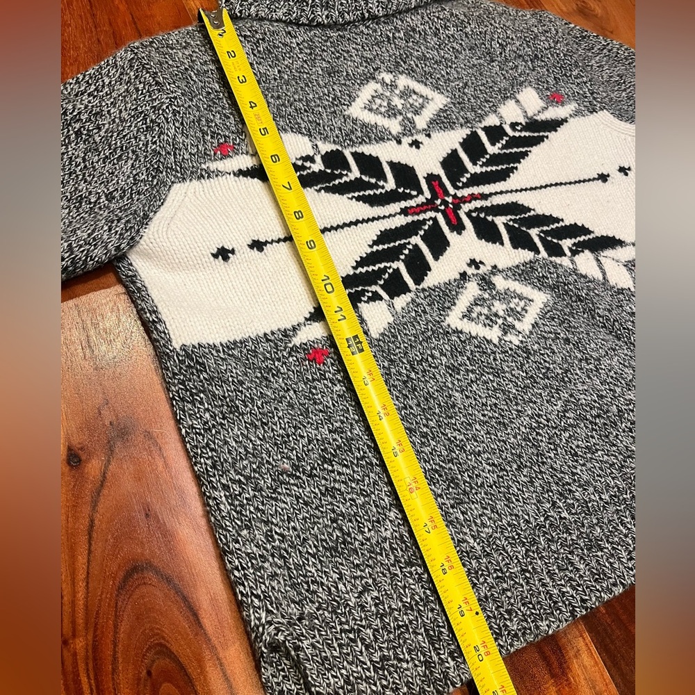 Ralph Lauren Cozy Gray Knit Turtleneck Sweater - Picture 7 of 8